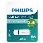 Stick USB Philips Snow Edition, 256GB, USB 3.0 (Alb/Verde) fotografia produsului