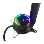 Cooler CPU Fractal Design Celsius+ S28 Prisma, 2 x 140mm, Iluminare RGB fotografia produsului View 3 S