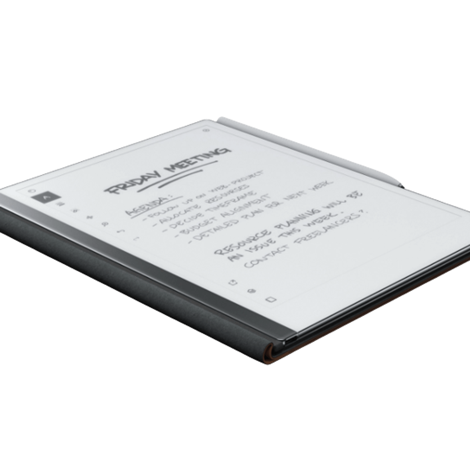 Husa Book Cover reMarkable Book Folio pentru reMarkable 2 (Maro) fotografia produsului View 3 L