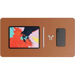 Mousepad Satechi Eco Leather DeskMate (Maro) fotografia produsului View 4 S