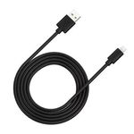 Cablu de date Canyon MFI-12, USB - Lightning, 2m (Negru) fotografia produsului