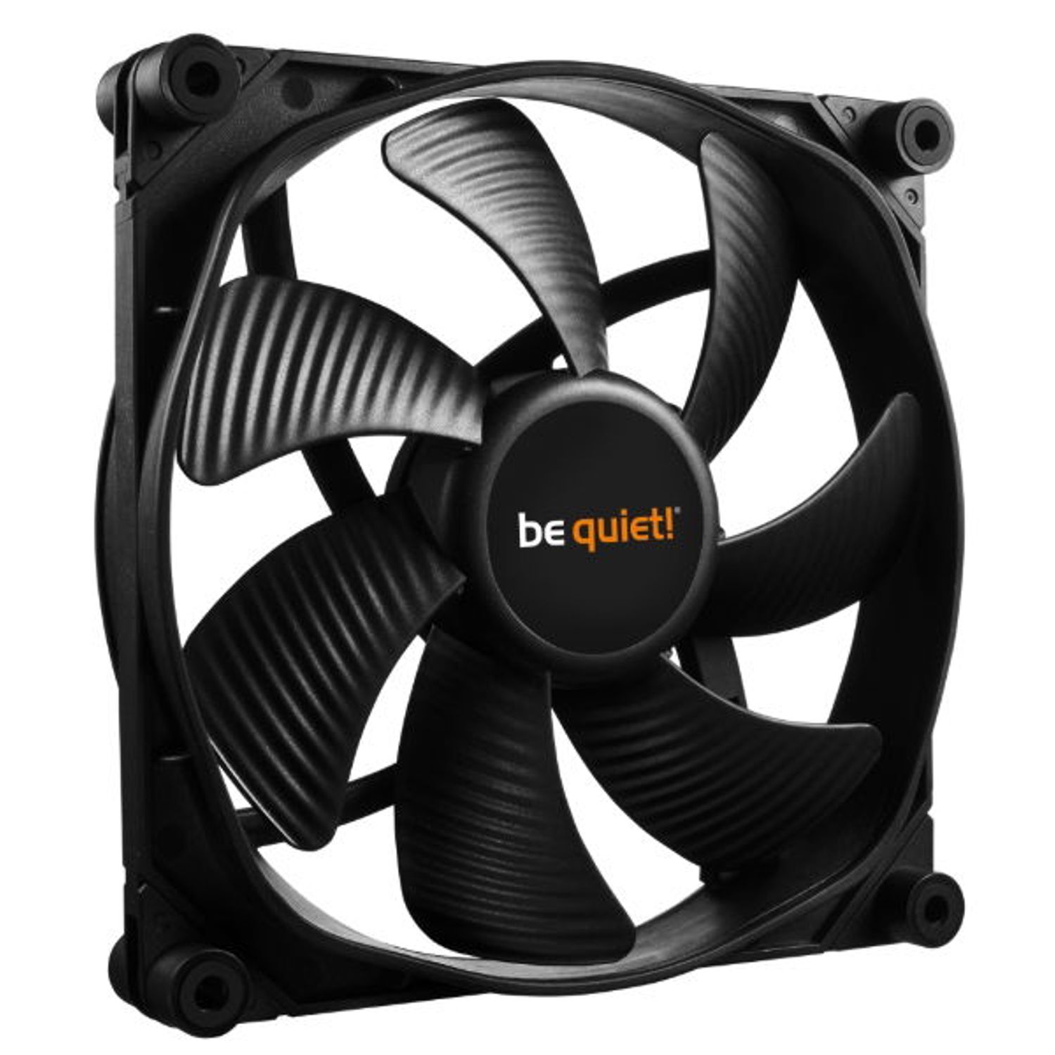 Ventilator be quiet! Silent Wings 3, 140 mm (Negru) fotografia produsului