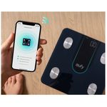 Cantar de baie eufy Smart Scale P2, Bluetooth, 3D Virtual Body Mod (Negru) fotografia produsului View 3 S