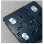 Cantar de baie eufy Smart Scale P2, Bluetooth, 3D Virtual Body Mod (Negru) fotografia produsului View 4 S