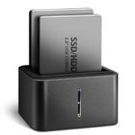 Docking Station AXAGON ADSA-D25, USB3.2, SATA 6G, DUAL HDD (Negru) fotografia produsului