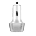 Incarcator auto Energizer D38WS, 38W, USB, USB-C (Alb/Gri) fotografia produsului View 2 S