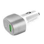 Incarcator auto Energizer D38WS, 38W, USB, USB-C (Alb/Gri) fotografia produsului