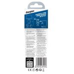 Cablu de date Energizer C541CKBK, USB-C, 2m (Negru) fotografia produsului View 3 S