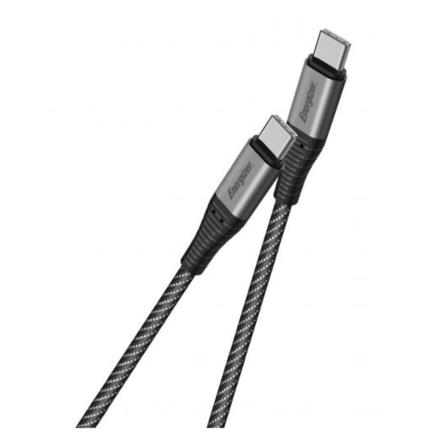Cablu de date Energizer C541CKBK, USB-C, 2m (Negru) fotografia produsului