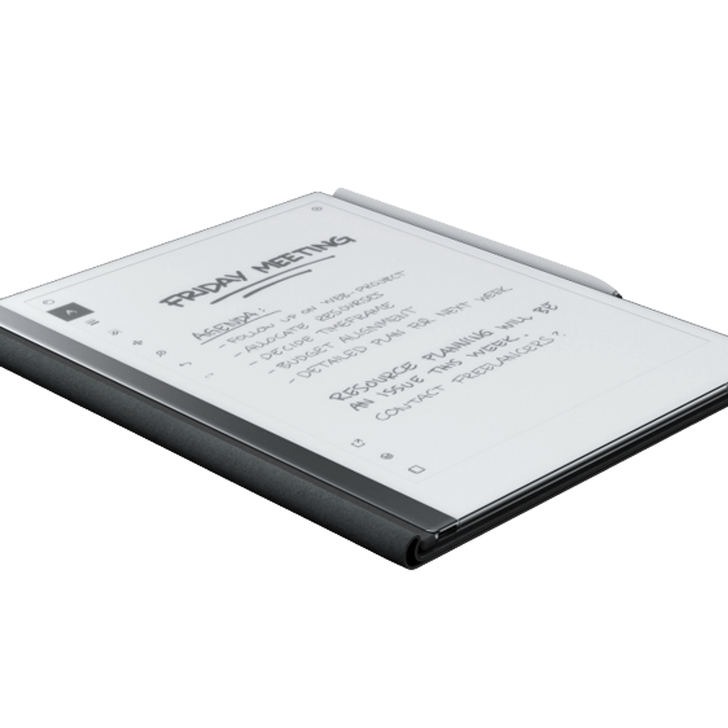 Husa Book Cover reMarkable Book Folio pentru reMarkable 2 (Negru) fotografia produsului View 3 L