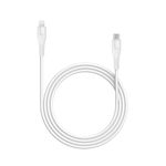 Cablu de date Canyon CNS-MFIC4W, USB Type-C - Lightning MFI-4, 1.2m (Alb) fotografia produsului View 2 S