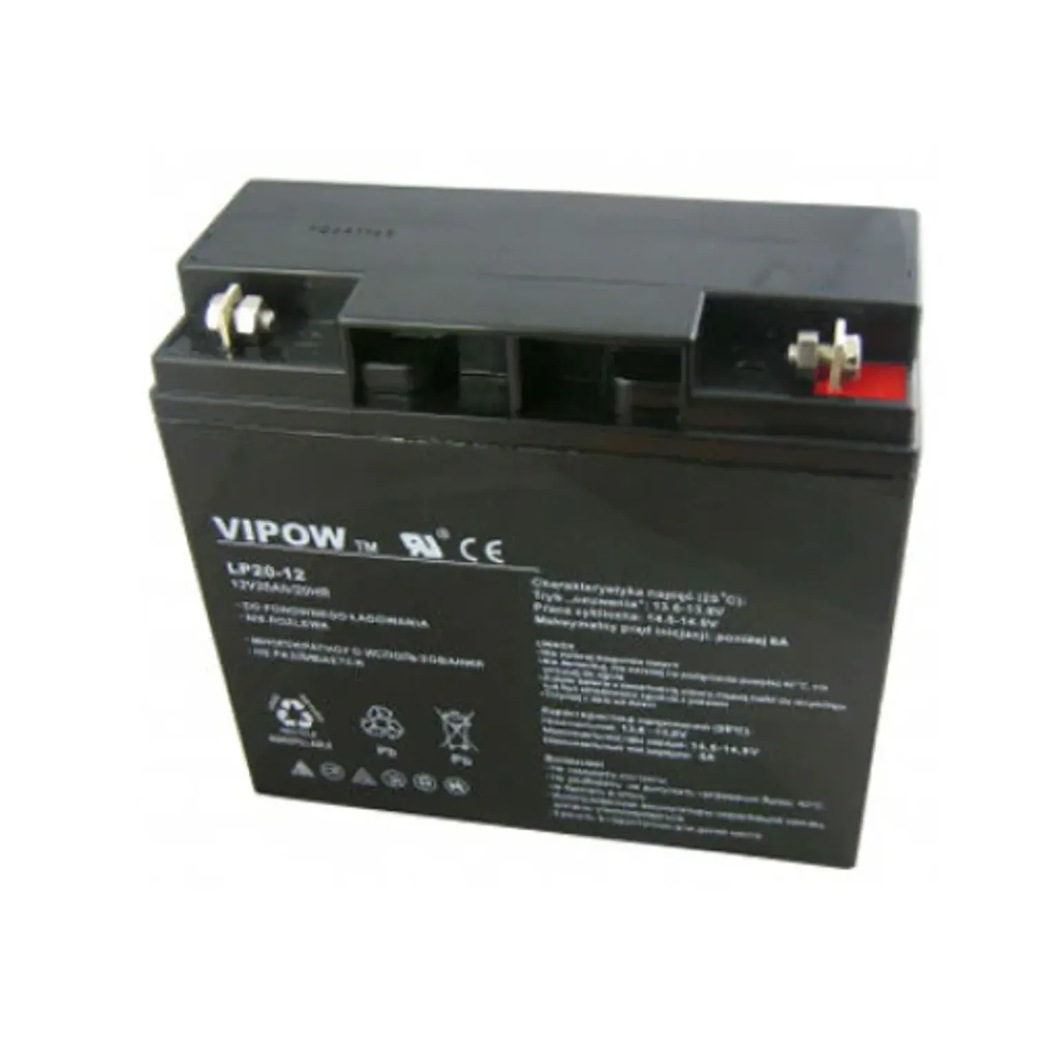 Acumulator gel plumb 12V 20Ah fotografia produsului