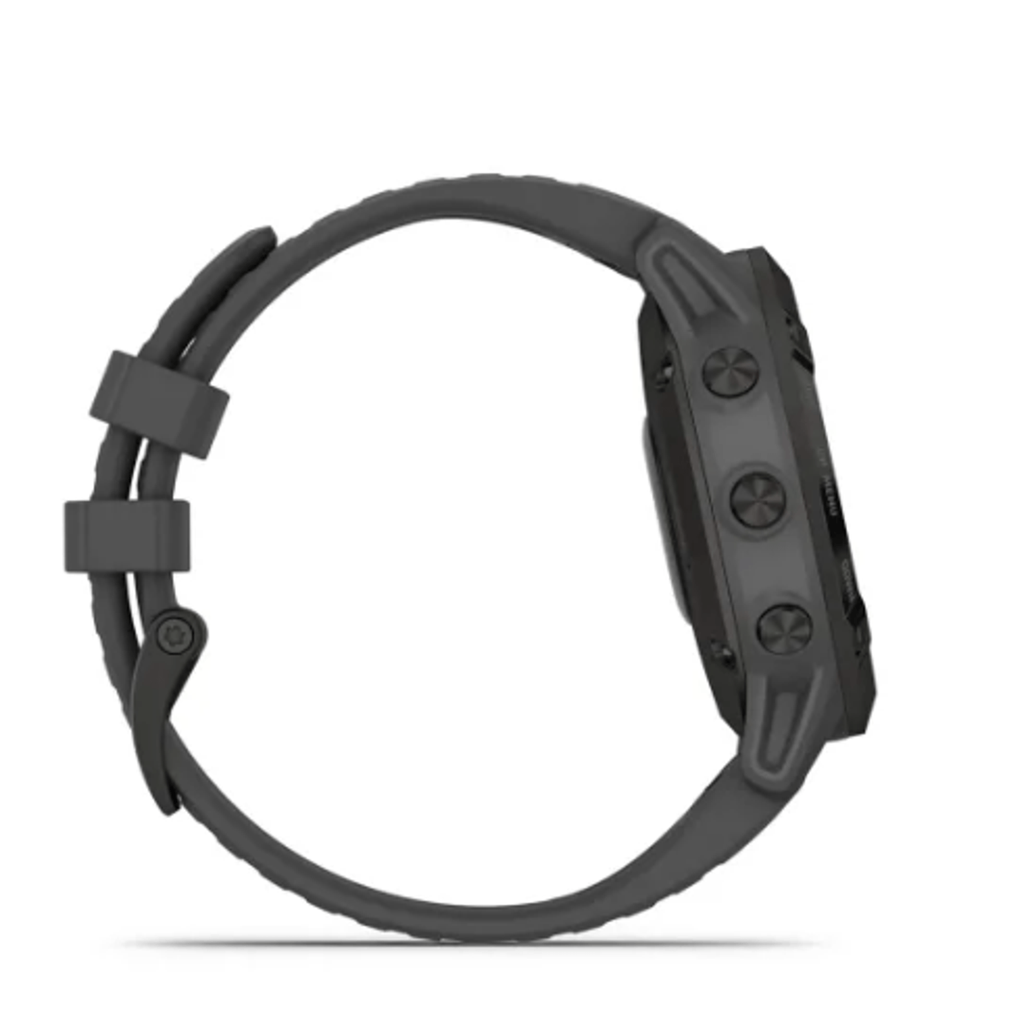 Ceas activity tracker Garmin Fenix 6 Pro Solar, curea silicon, display LCD,  Bluetooth, Rezistenta la apa (Gri) fotografia produsului View 6 L