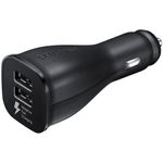Incarcator Auto Samsung EP-LN920CBEGWW, 2x USB, 2A, Fast Charger, cablu Tip-C inclus (Negru) fotografia produsului View 3 S