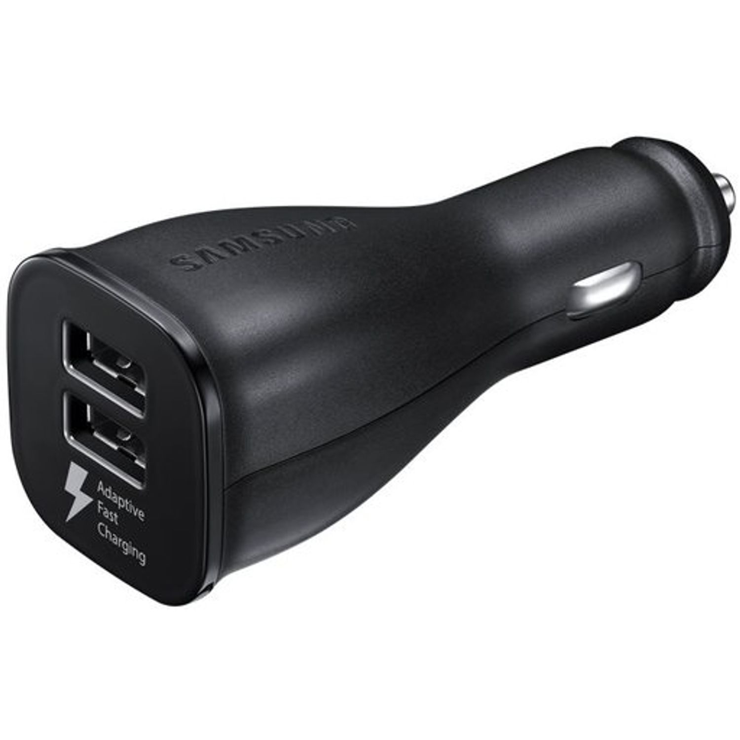 Incarcator Auto Samsung EP-LN920CBEGWW, 2x USB, 2A, Fast Charger, cablu Tip-C inclus (Negru) fotografia produsului View 3 L