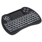 Tastatura Wireless Quer KOM0973, dedicata Smart TV (Negru) fotografia produsului