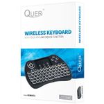 Tastatura Wireless Quer KOM0973, dedicata Smart TV (Negru) fotografia produsului View 3 S
