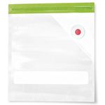 Set 10 pungi Bosch MSZV0FB3, 3.8 L (Transparent/Verde) fotografia produsului View 2 S