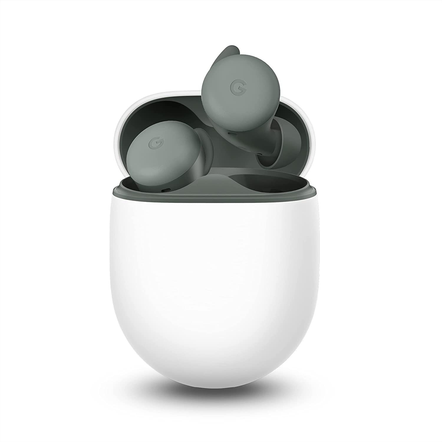 Casti True Wireless Google Pixel Buds A Series, Microfon Dual, Bluetooth 5.0, Waterproof (Alb/Negru) fotografia produsului