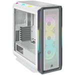 Carcasa Corsair 5000T RGB, MidTower, Tempered Glass (Alb) fotografia produsului View 2 S