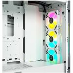 Carcasa Corsair 5000T RGB, MidTower, Tempered Glass (Alb) fotografia produsului View 5 S