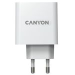 Incarcator Retea Canyon H-65, USB-C, 65W, (Alb) fotografia produsului