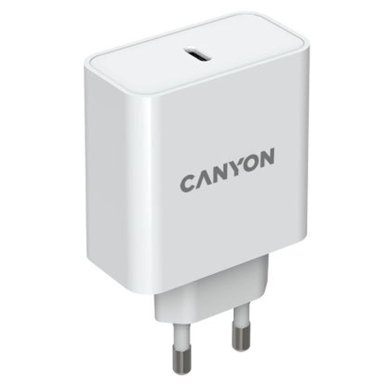 Incarcator Retea Canyon H-65, USB-C, 65W, (Alb) fotografia produsului View 2 L