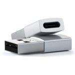Adaptor Satechi ST-TAUCS, USB Type-C - USB (Argintiu) fotografia produsului View 2 S