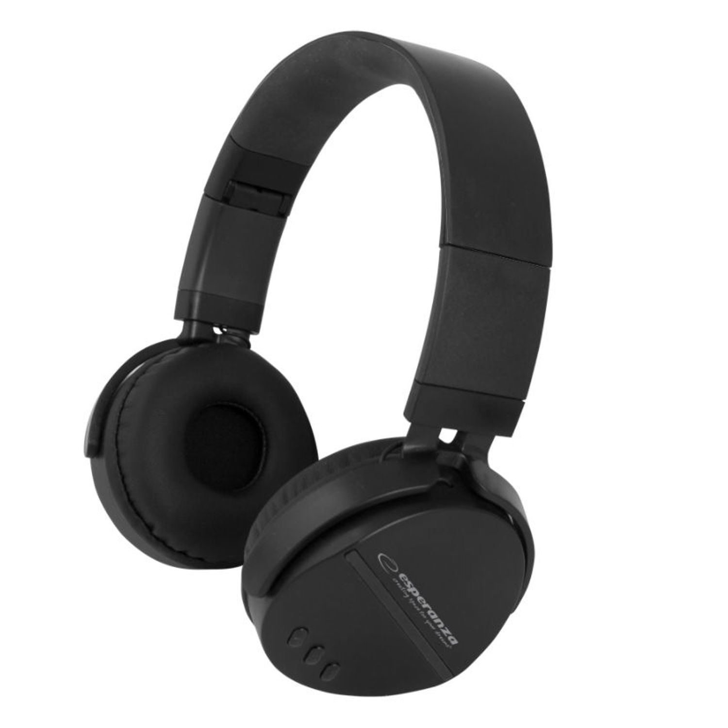 Casti Stereo Esperanza SHONA, Bluetooth, Microfon (Negru) fotografia produsului