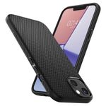 Husa Protectie Spate Spigen Liquid Air pentru iPhone 13 (Negru) fotografia produsului