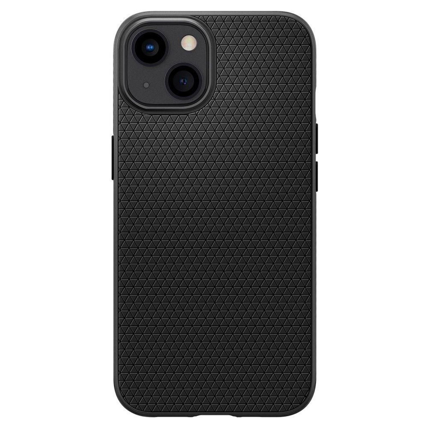 Husa Protectie Spate Spigen Liquid Air pentru iPhone 13 (Negru) fotografia produsului View 3 L
