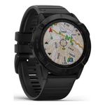 Ceas activity outdoor tracker Garmin Fenix 6X Pro, GPS, HR, 10 ATM (Negru) fotografia produsului View 4 S