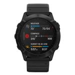 Ceas activity outdoor tracker Garmin Fenix 6X Pro, GPS, HR, 10 ATM (Negru) fotografia produsului View 2 S