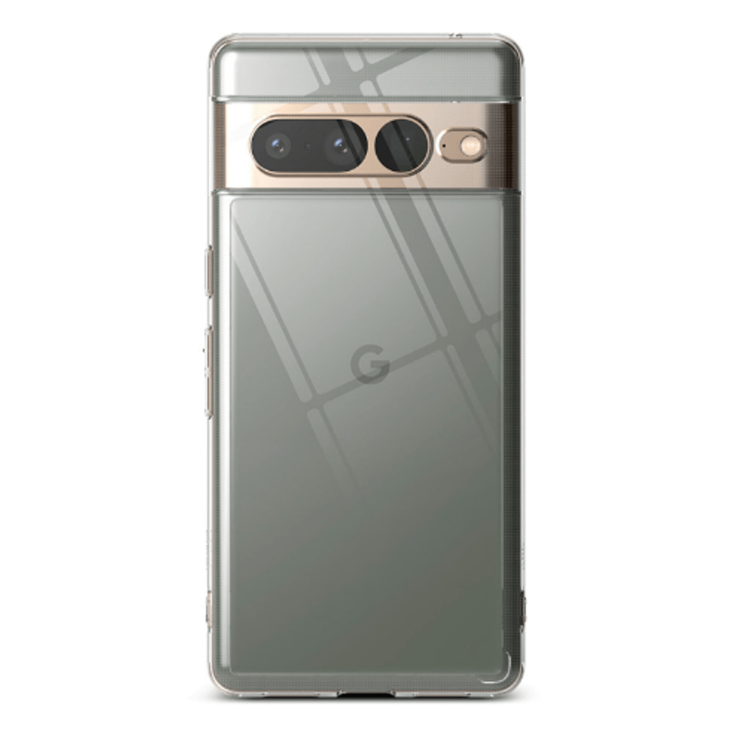 Protectie Spate Ringke Fusion TPU  pentru Google Pixel 7 Pro (Transparent) fotografia produsului View 4 L