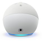 Boxa portabila Amazon Echo Dot 5th Gen, cu ceas, Wi-Fi, Bluetooth, Cu Asistent Personal Alexa (Alb) fotografia produsului View 6 S