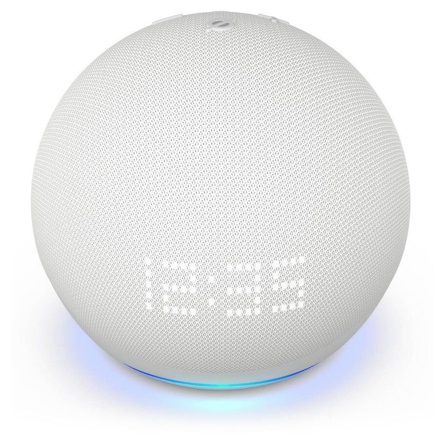 Boxa portabila Amazon Echo Dot 5th Gen, cu ceas, Wi-Fi, Bluetooth, Cu Asistent Personal Alexa (Alb) fotografia produsului View 5 L