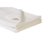 Paturica fleece 75 x 100 cm Crem fotografia produsului View 2 S