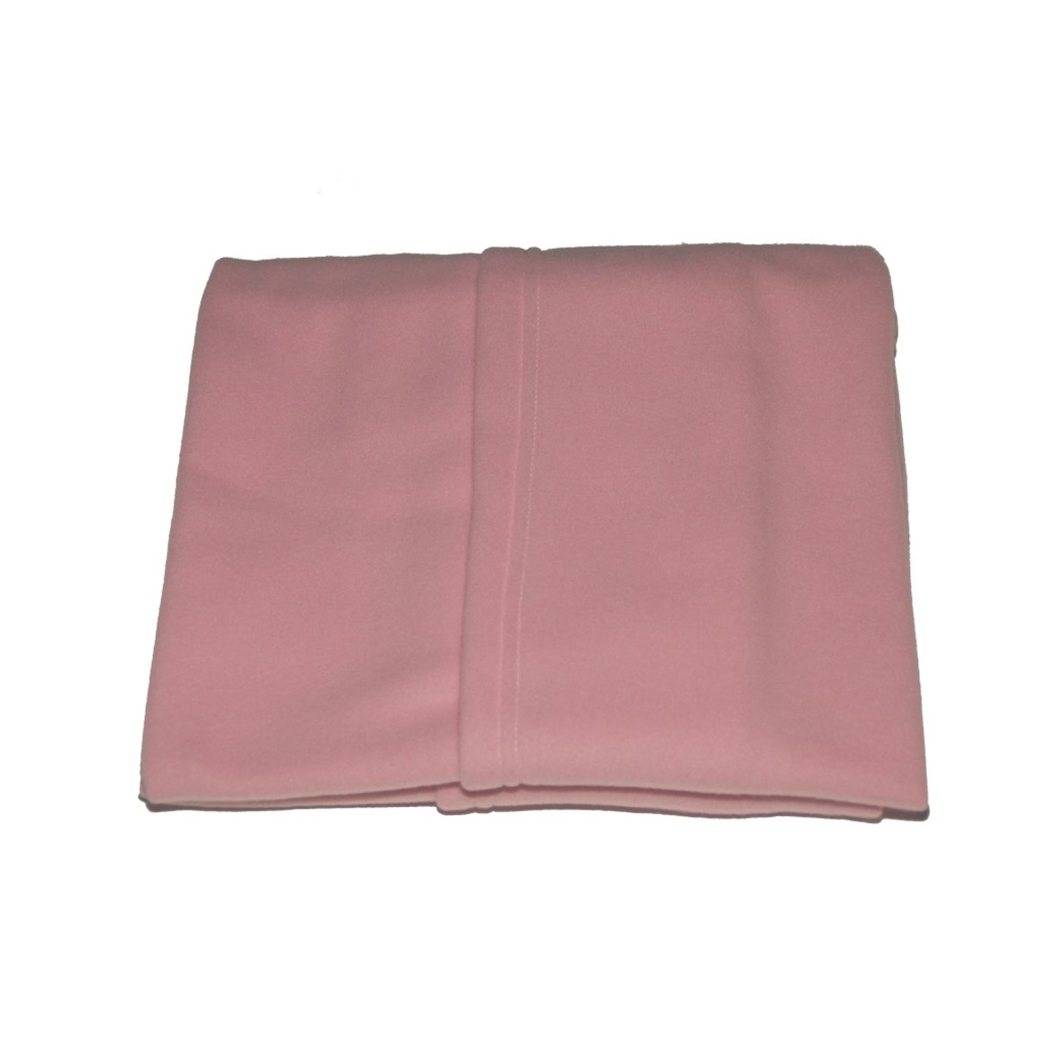 Paturica fleece 100 x 150 cm Roz fotografia produsului View 4 L