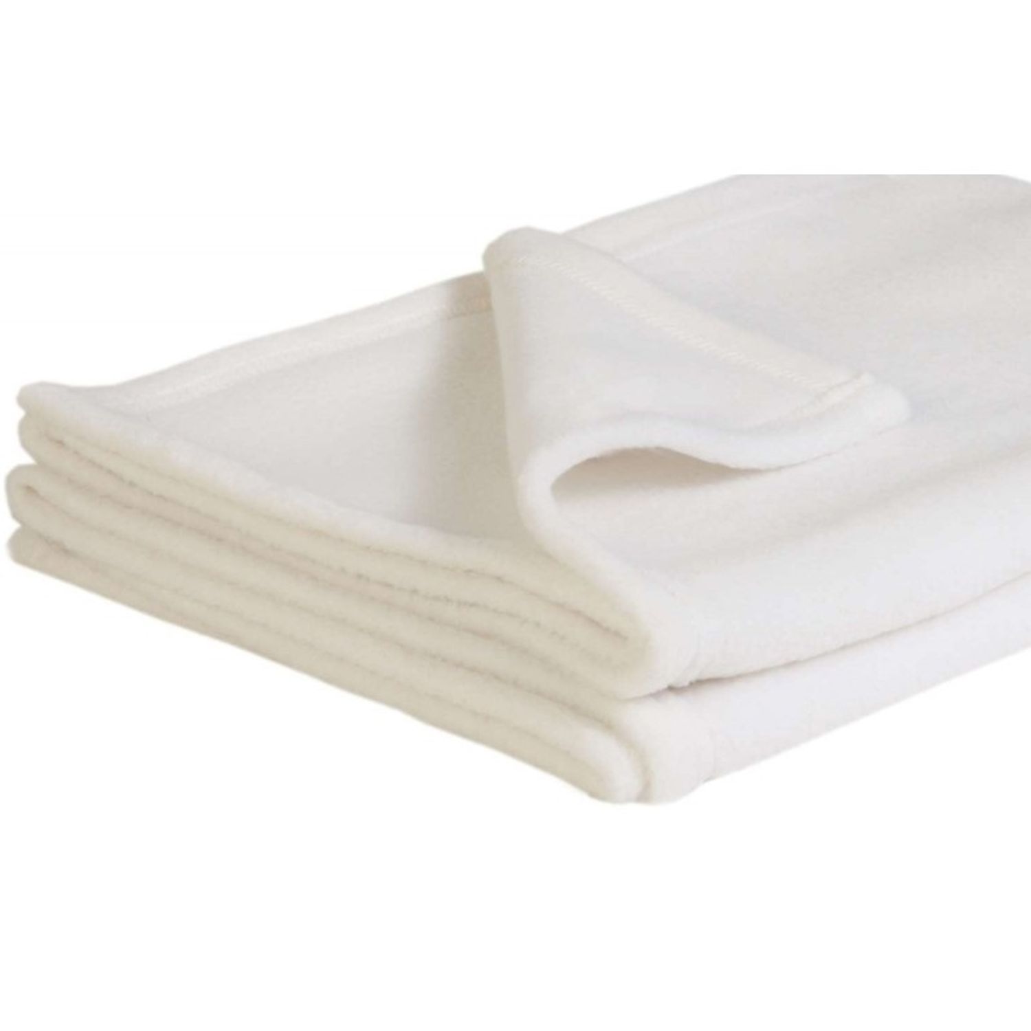 Paturica fleece 75 x 100 cm Crem fotografia produsului View 4 L