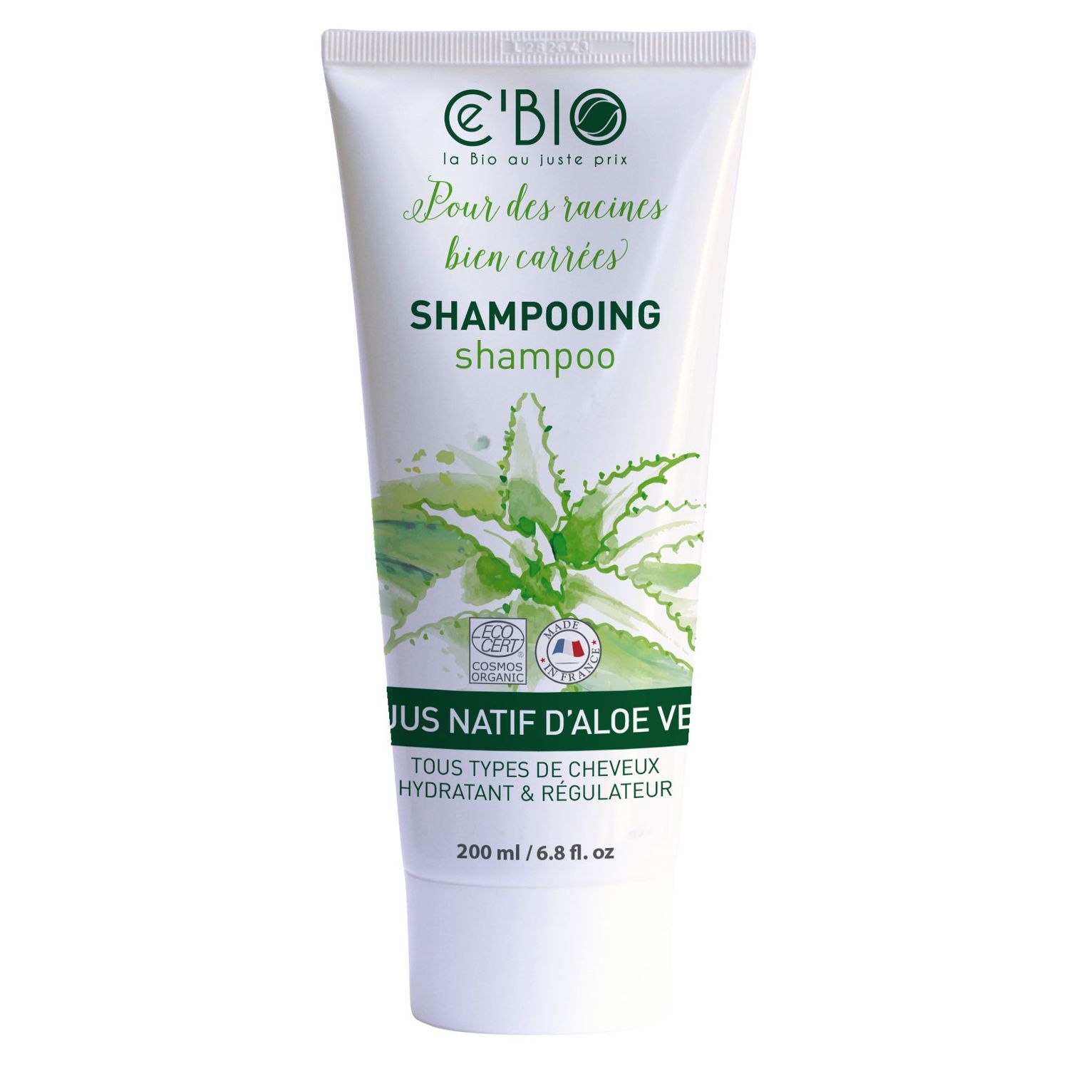 Sampon organic cu aloe vera 200 ml CE'BIO fotografia produsului
