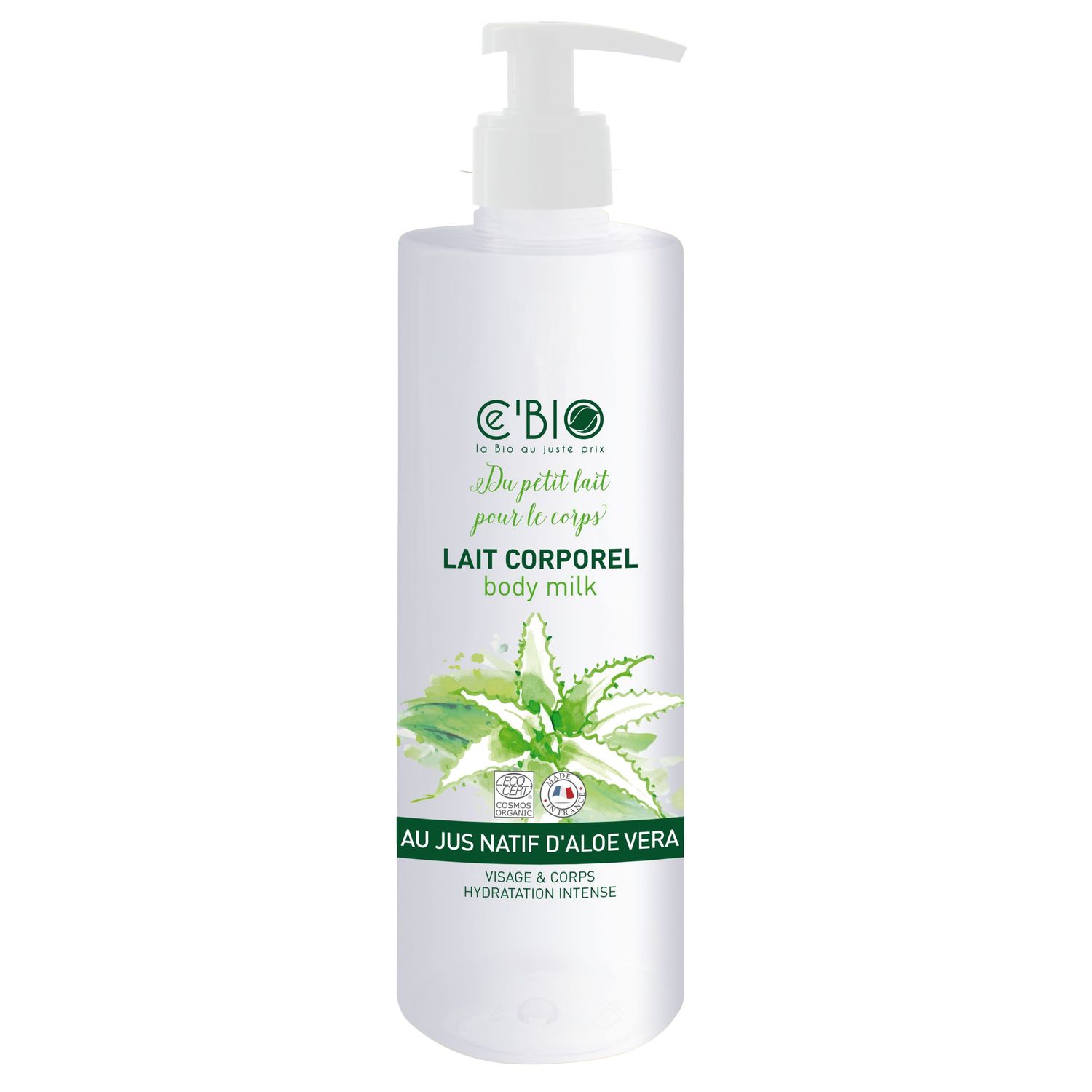 Lapte de corp organic cu aloe vera 200 ml CE'BIO fotografia produsului