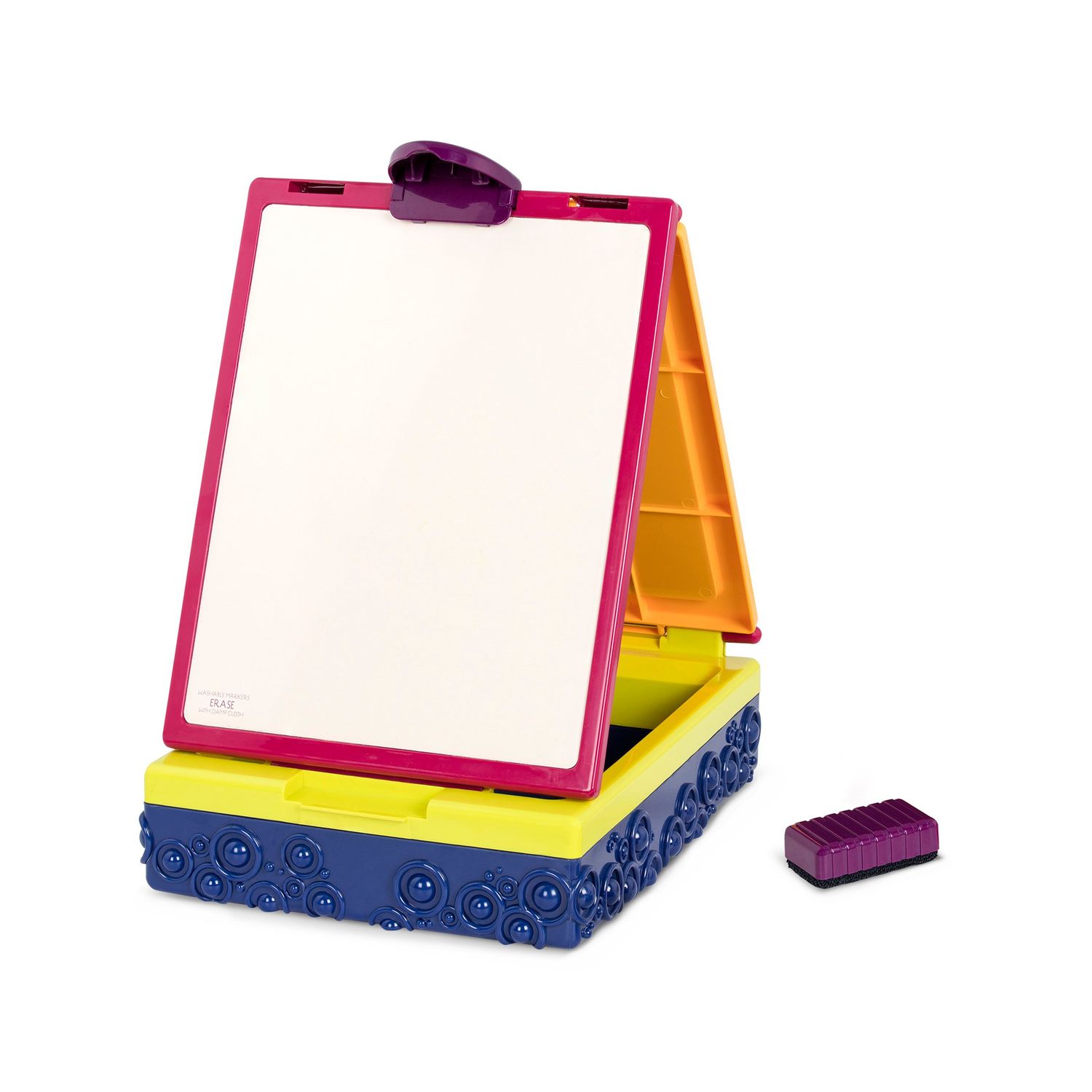 Tabla portabila de scris cu markere si creta B.Toys fotografia produsului View 3 L