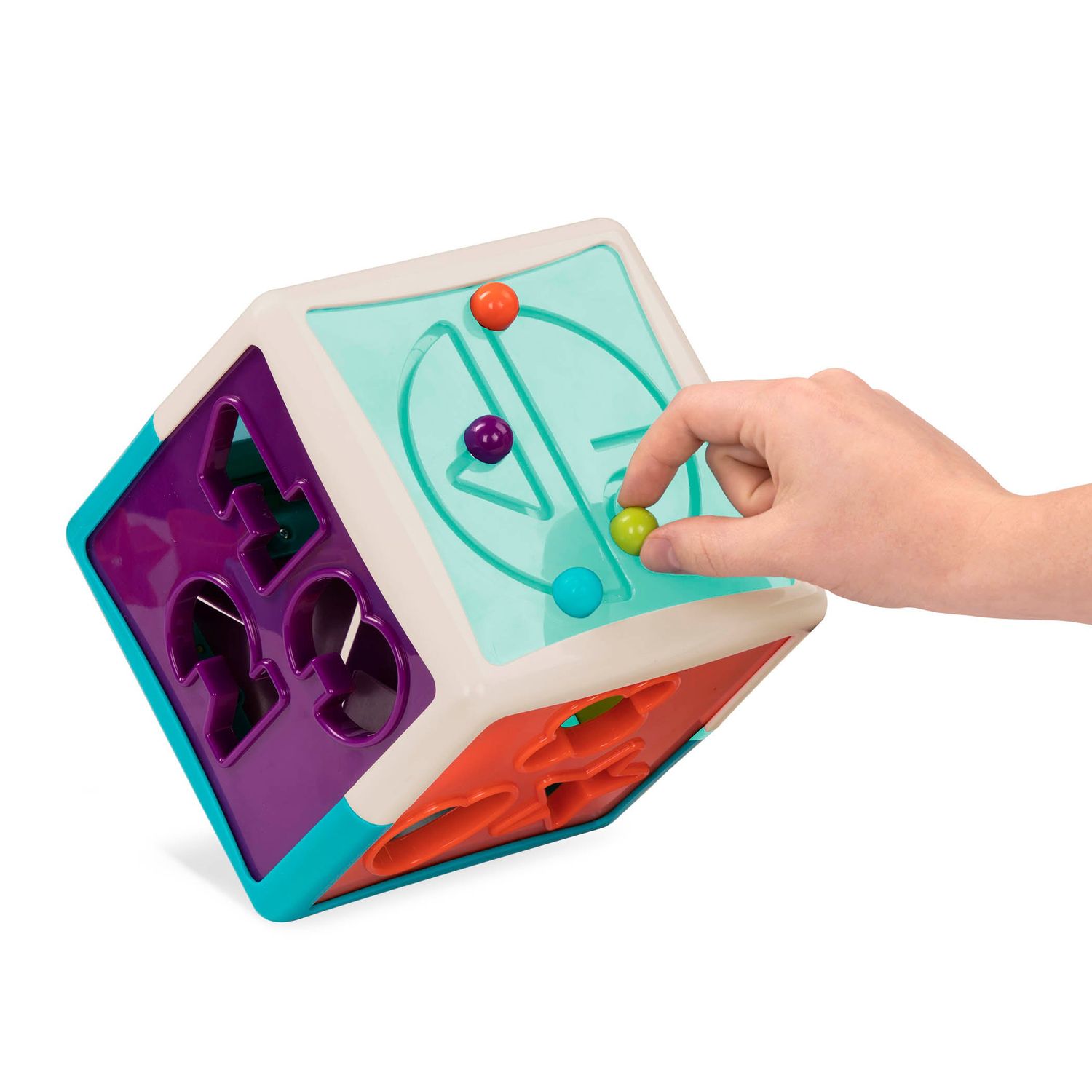 Cub educational cu 12 forme Battat fotografia produsului View 4 L
