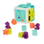 Cub educational cu 12 forme Battat fotografia produsului