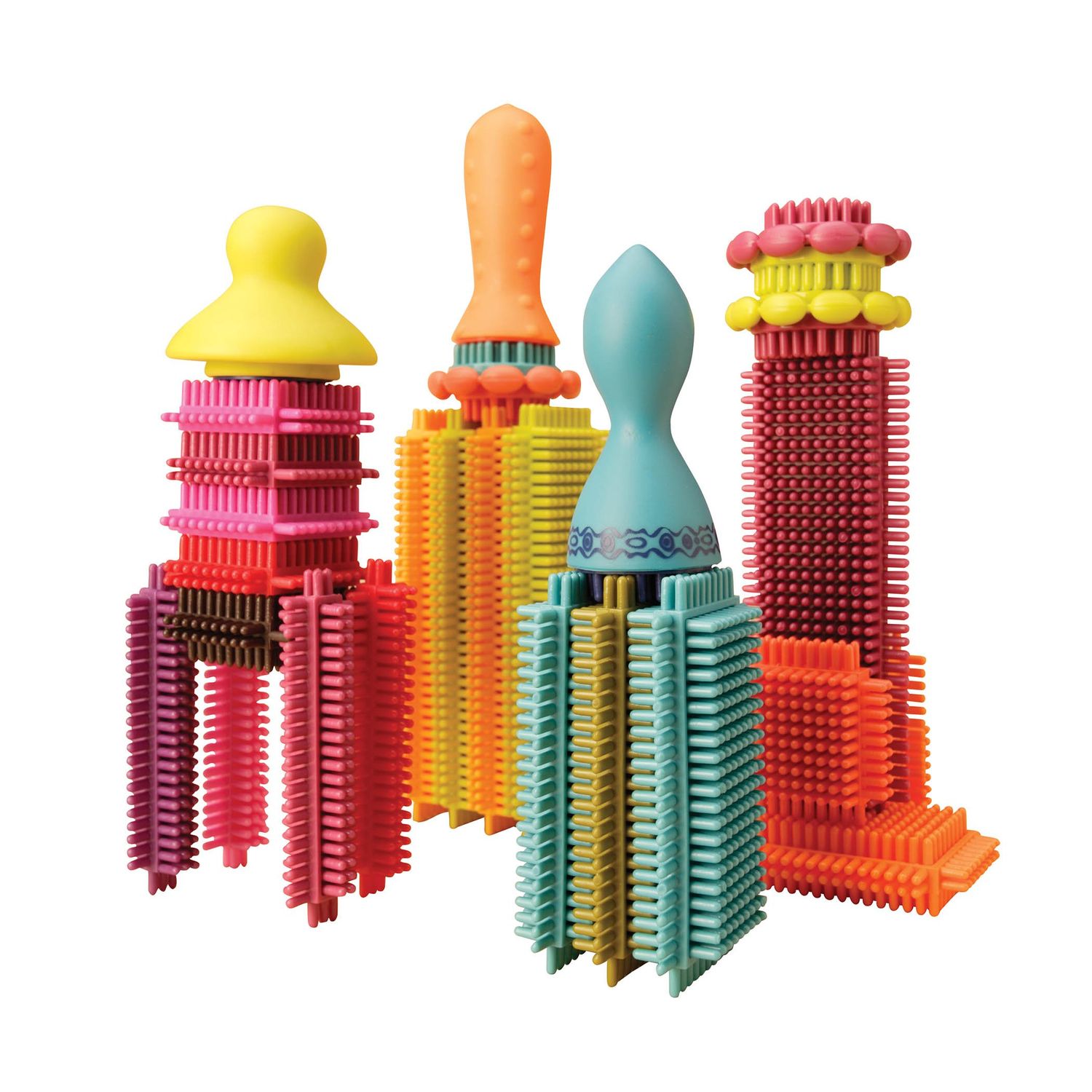 Set 68 de cuburi Stackadoos B.Toys fotografia produsului