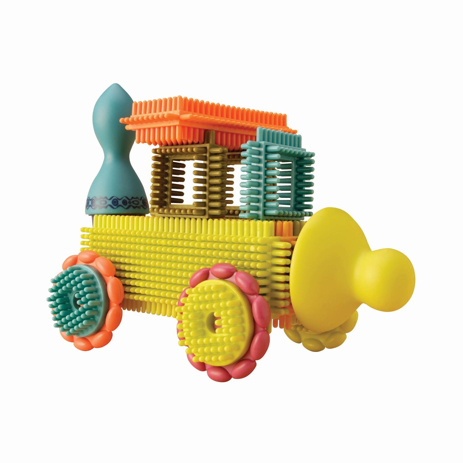 Set 68 de cuburi Stackadoos B.Toys fotografia produsului View 2 L