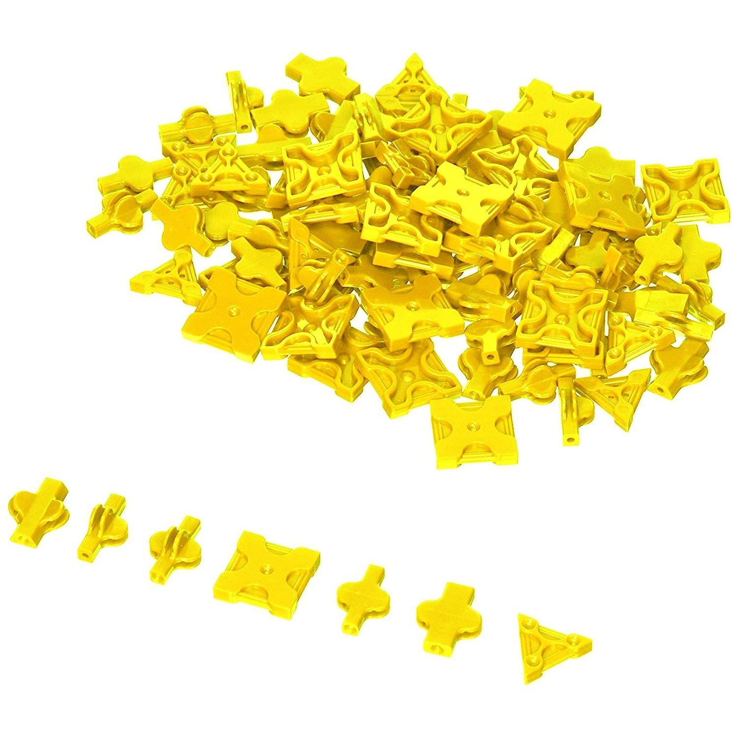 Jucarii LaQ Freestyle galben 100 piese fotografia produsului View 2 L