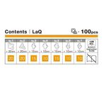 Jucarii LaQ Freestyle portocaliu 100 piese fotografia produsului View 3 S