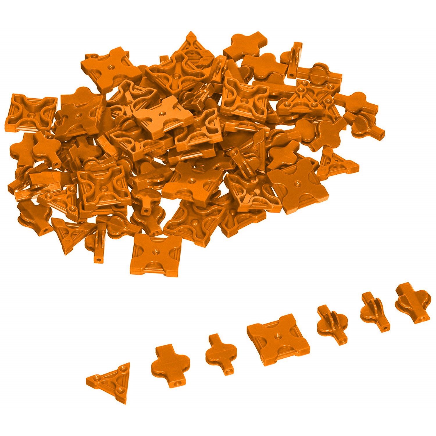 Jucarii LaQ Freestyle portocaliu 100 piese fotografia produsului