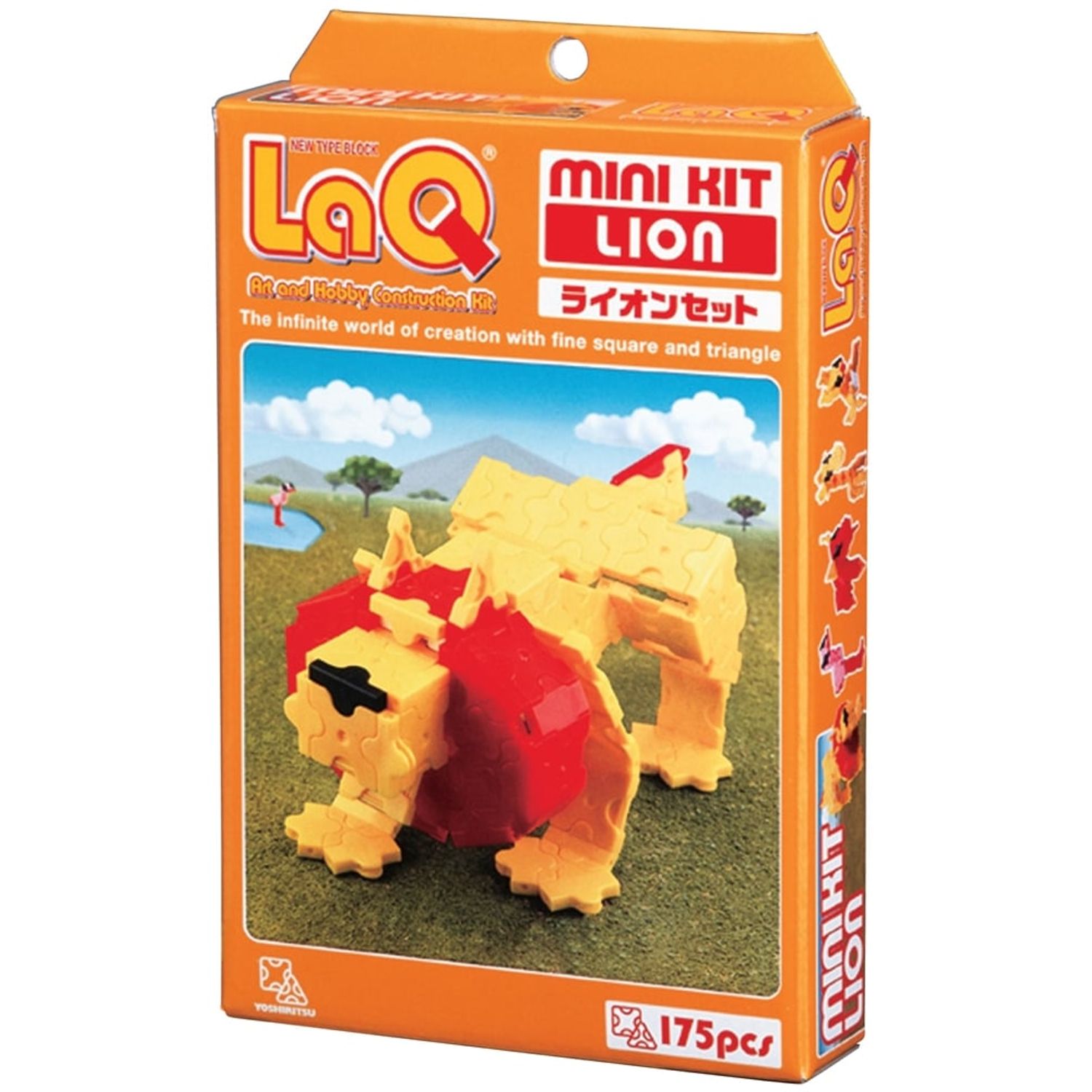 Jucarie LaQ mini kit leu 175 piese fotografia produsului View 4 L